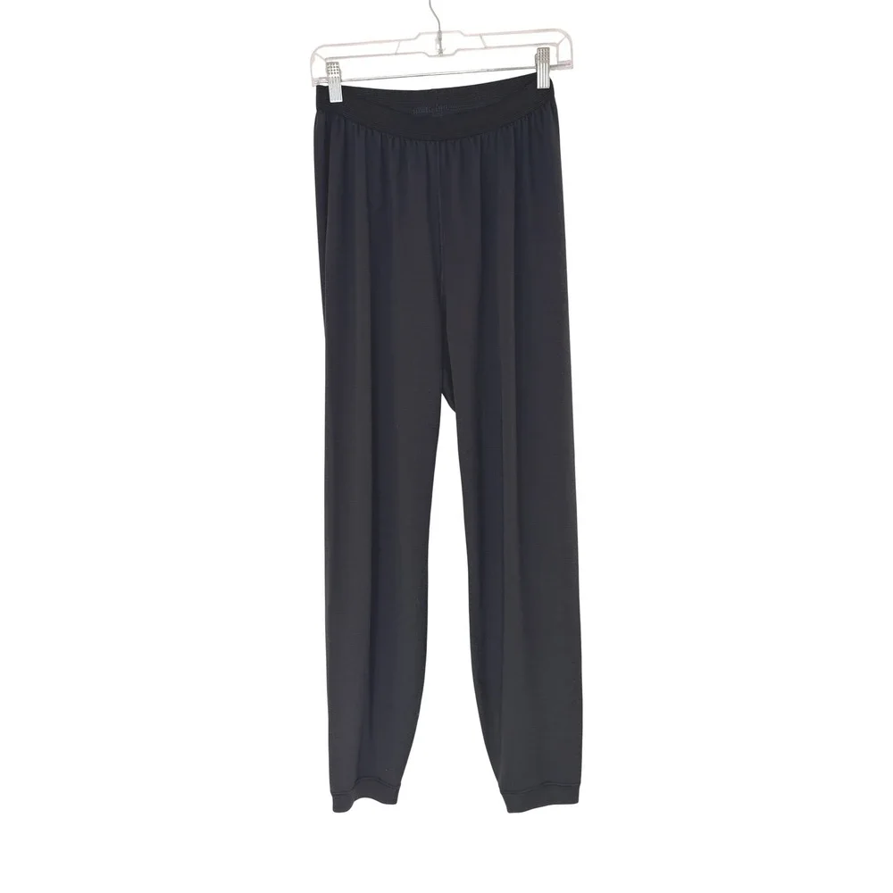 Patagonia Capilene Base Layer Bottoms Pants Men's Black Pull On Stretch Large